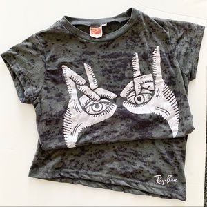 Ray-Ban Eyes Graphic Tee Size S